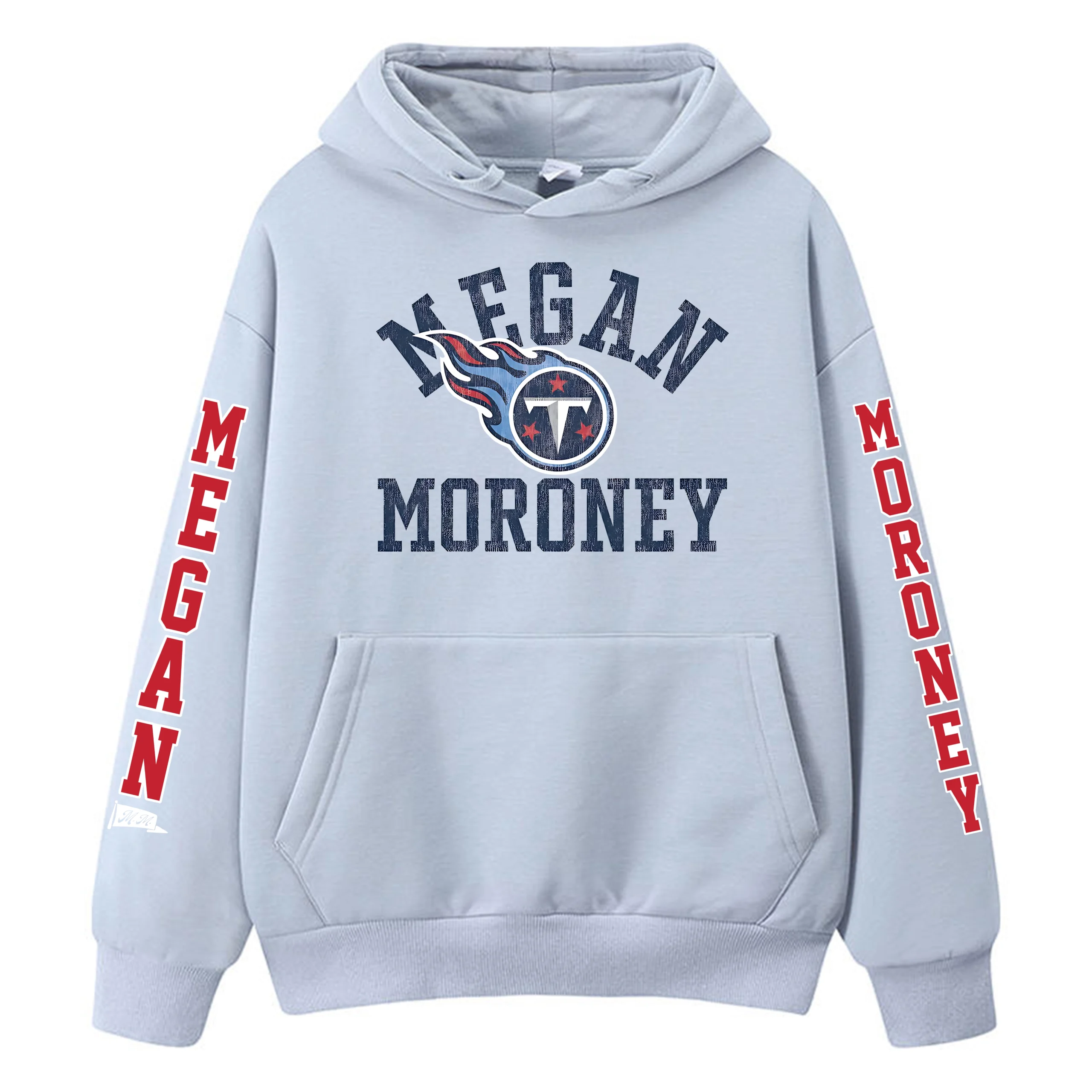 Megan Moroney x Tennessee Titans Varsity Block Hoodie - Megan Moroney Merch